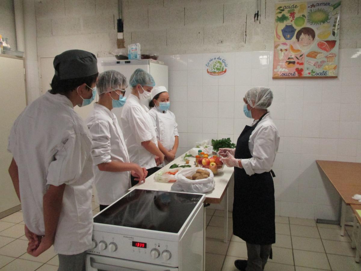 Ateliers culinaires SEGPA