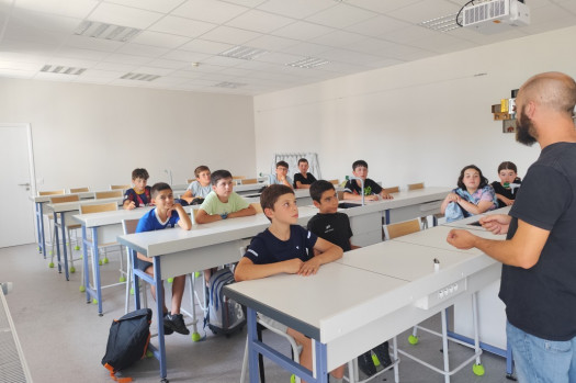 Les futurs 6èmes découvrent le collège !