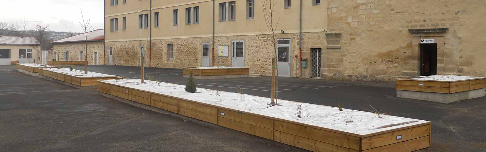 Amenagement cours college 8