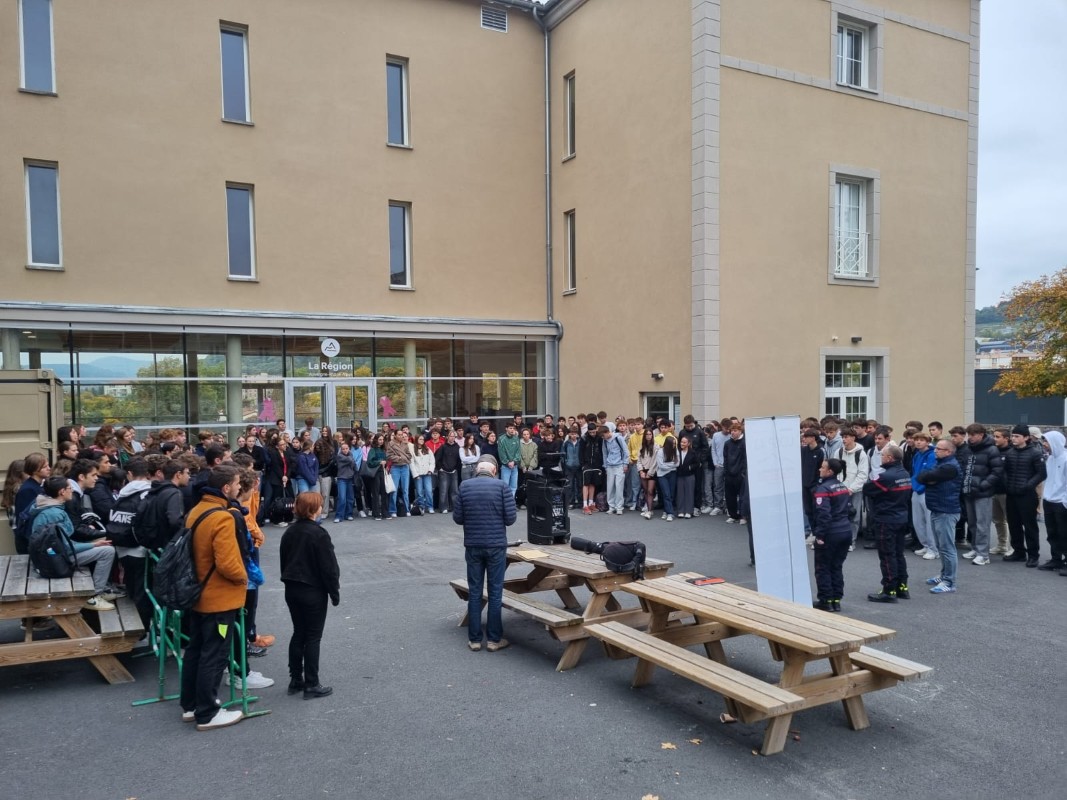 Remise des diplômes de PSC pour les secondes