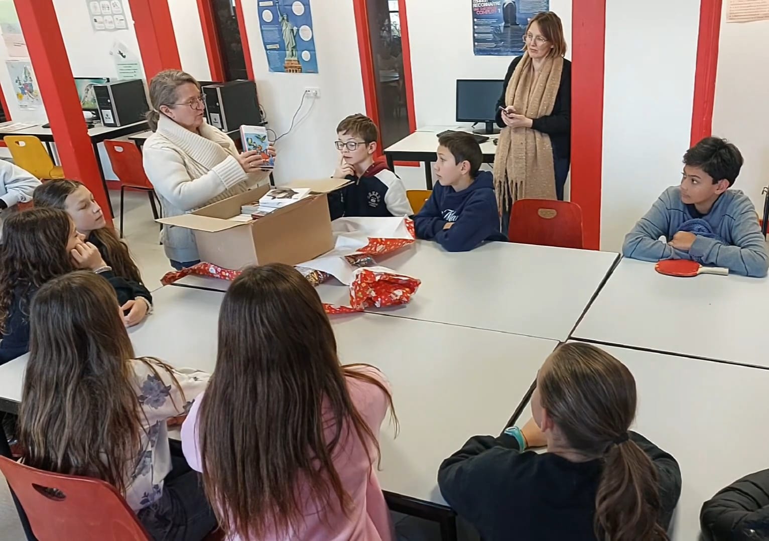 Remise de cadeaux de l'APEL