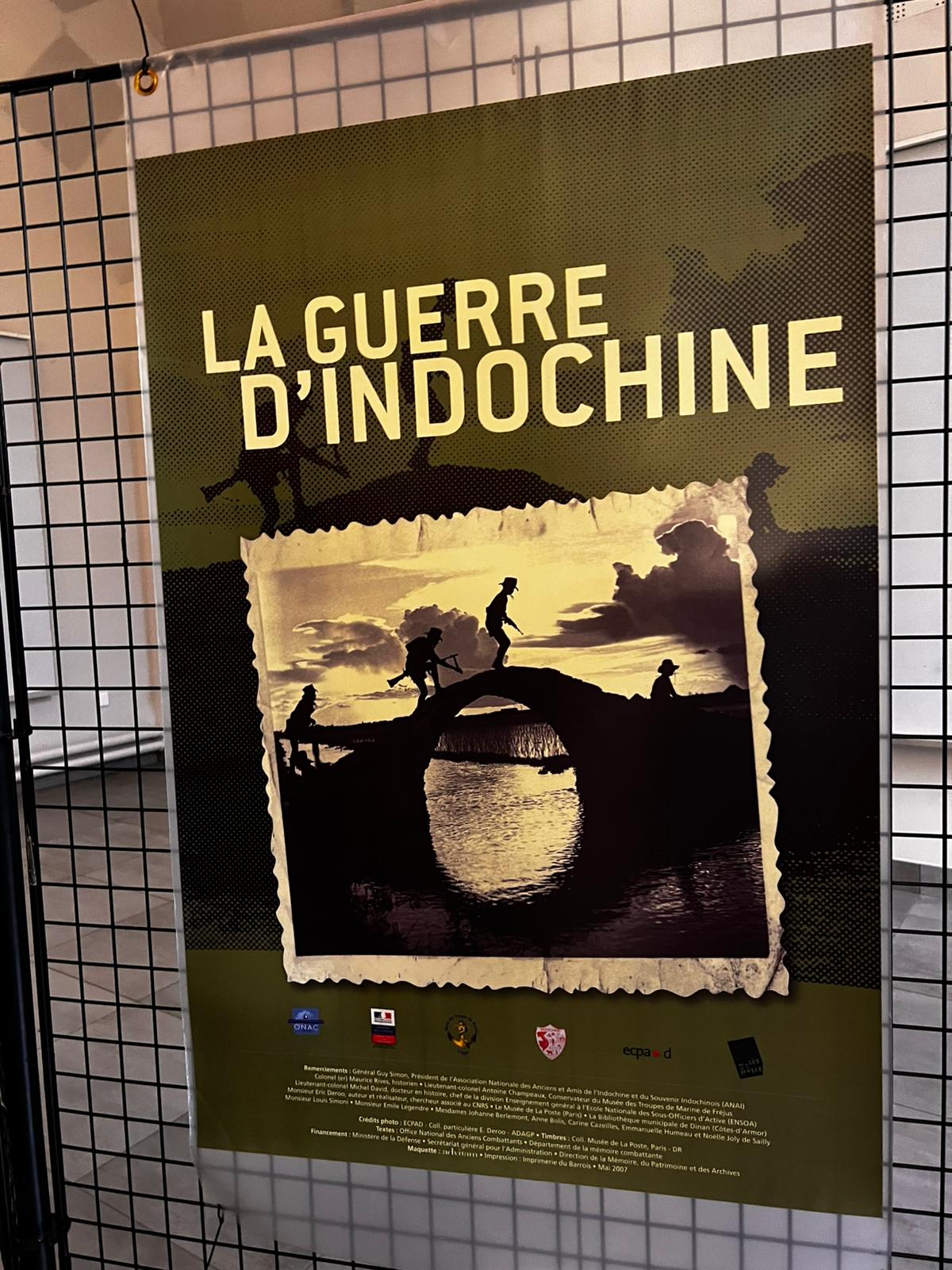 Exposition guerre Indochine 2026