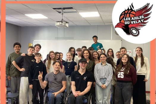 Rencontre au sommet avec les handibasketteurs des Aigles du Velay