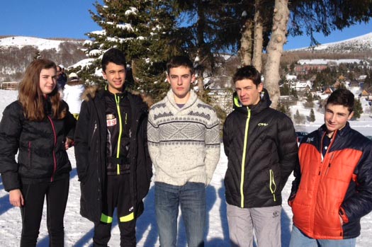 Lycée : Champion académique ski de fond